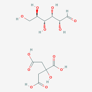 molecular formula C12H20O13 B081477 Acid citrate dextrose CAS No. 13838-07-8