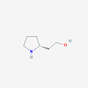 molecular formula C6H13NO B8147961 2-Pyrrolidineethanol, (R)- 