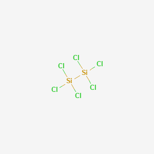 molecular formula Cl6Si2 B081481 Hexachlorodisilane CAS No. 13465-77-5