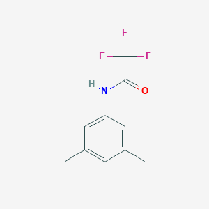 molecular formula C10H10F3NO B081485 Acetamide,N-(3,5-dimethylphenyl)-2,2,2-trifluoro- CAS No. 14818-53-2