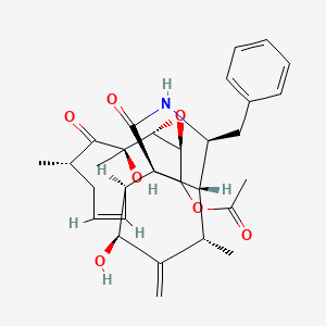 molecular formula C30H37NO7 B8148503 19,20-Epoxycytochalasin D 