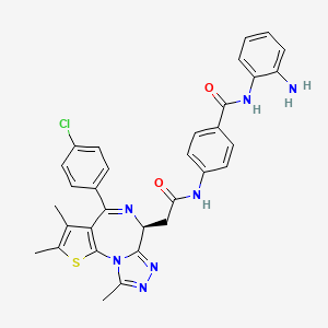 molecular formula C32H28ClN7O2S B8148508 TW9 