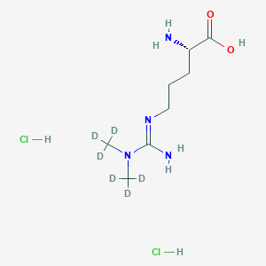 Asymmetric-dimethylarginine-d6 (dihydrochloride)