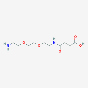 4-Oxo-4-[2-[2-(2-aminoethoxy)ethoxy]ethylamino]butanoic acid