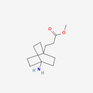 4-amino-Bicyclo[2.2.2]octane-1-propanoic acid methyl ester