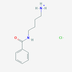 4-Benzamidobutylazanium;chloride