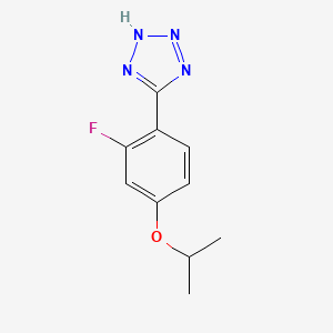 5-(2-Fluoro-4-isopropoxyphenyl)-1H-tetrazole