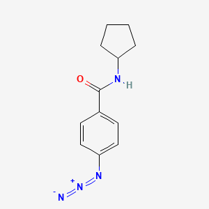 4-Azido-N-cyclopentyl-benzamide