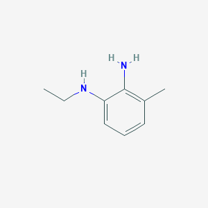 molecular formula C9H14N2 B8148925 N1-ethyl-3-methylbenzene-1,2-diamine 