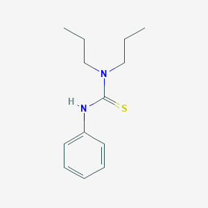molecular formula C13H20N2S B081500 3-Phenyl-1,1-dipropylthiourea CAS No. 15093-46-6