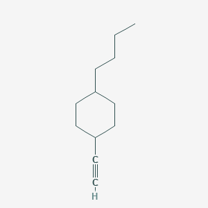 molecular formula C12H20 B8151689 1-butyl-4-ethynylcyclohexane 