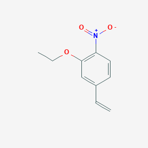 molecular formula C10H11NO3 B8151985 2-Ethoxy-1-nitro-4-vinylbenzene 