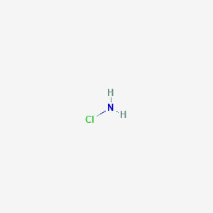 molecular formula NH2Cl<br>ClH2N B081541 氯胺 CAS No. 10599-90-3