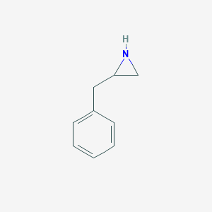 molecular formula C9H11N B081543 2-Benzylaziridine CAS No. 13906-90-6