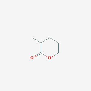 molecular formula C6H10O2 B081545 3-Methyloxan-2-one CAS No. 10603-03-9