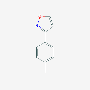 molecular formula C10H9NO B081563 3-p-Tolylisoxazole CAS No. 13271-86-8