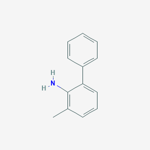molecular formula C13H13N B081568 3-Methyl-[1,1'-biphenyl]-2-amine CAS No. 14294-33-8
