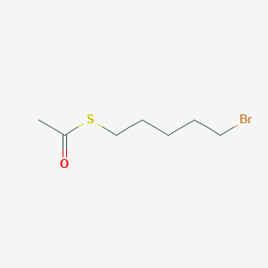 molecular formula C7H13BrOS B8158088 S-(5-Bromopentyl)ethanethioate 