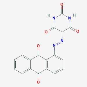 B081590 5-(Anthraquinon-1-ylazo)barbituric acid CAS No. 13325-57-0