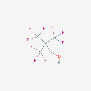 1-Propanol, 3,3,3-trifluoro-bis-2,2-(trifluoromethyl)-