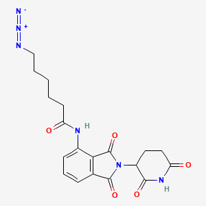 Pomalidomide-CO-C5-azide