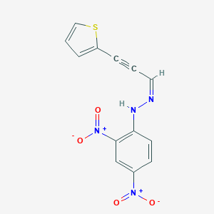 3-(2-Thienyl)propynal 2,4-dinitrophenyl hydrazone