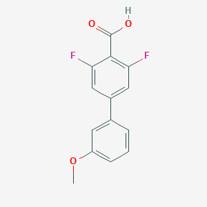 3,5-Difluoro-3'-methoxy-[1,1'-biphenyl]-4-carboxylic acid