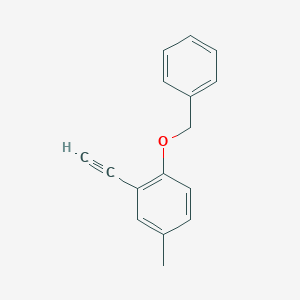 1-(Benzyloxy)-2-ethynyl-4-methylbenzene