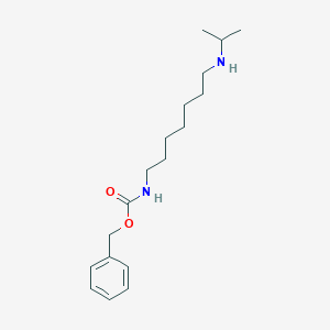 molecular formula C18H30N2O2 B8164803 Benzyl (7-(isopropylamino)heptyl)carbamate 