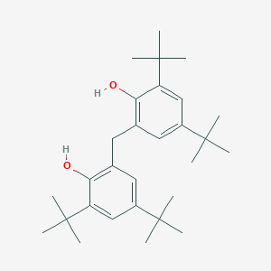 molecular formula C29H44O2 B081653 2,2'-亚甲基双(4,6-二叔丁基苯酚) CAS No. 14362-12-0