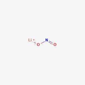 molecular formula LiNO2 B081658 硝酸锂 CAS No. 13568-33-7