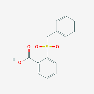 molecular formula C14H12O4S B081666 2-(Benzylsulfonyl)benzoic acid CAS No. 13536-21-5
