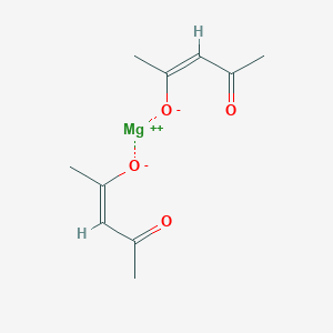 molecular formula C10H14MgO4 B081670 Magnesium acetylacetonate CAS No. 14024-56-7