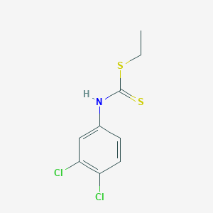 Carbanilic acid, 3,4-dichlorodithio-, ethyl ester
