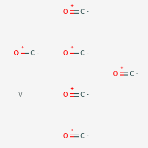 molecular formula C6H12O6V B081678 Hexacarbonylvanadium CAS No. 14024-00-1