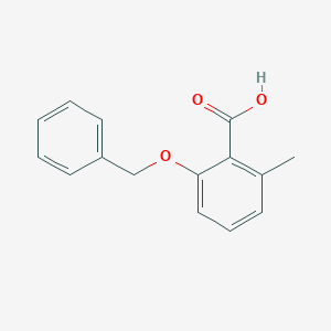 molecular formula C15H14O3 B8168005 2-(Benzyloxy)-6-methylbenzoic acid 