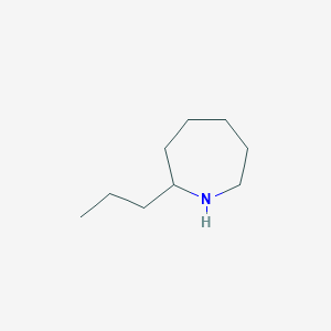molecular formula C9H19N B081690 2-Propylazepane CAS No. 13748-14-6