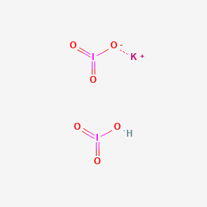molecular formula HI2KO6 B081693 Potassium hydrogen diiodate CAS No. 13455-24-8