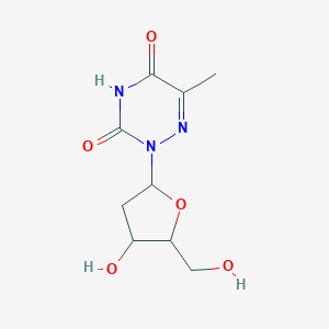 molecular formula C9H13N3O5 B081694 6-Azathymidine CAS No. 13410-30-5