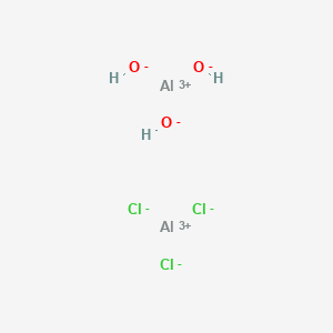 molecular formula Al2Cl3H3O3 B081696 Aluminium chloride dihydroxide CAS No. 10284-64-7