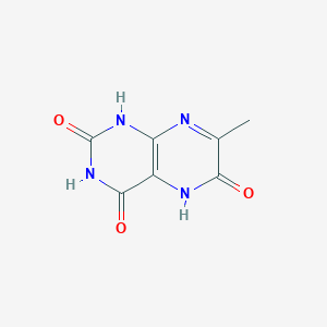 7-Methyl-1,5-dihydropteridine-2,4,6-trione