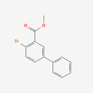 molecular formula C14H11BrO2 B8170606 Methyl 4-bromo-[1,1'-biphenyl]-3-carboxylate 