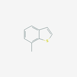 molecular formula C9H8S B081734 7-Methylbenzo[b]thiophene CAS No. 14315-15-2