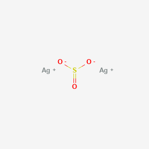 molecular formula AgH2O3S B081736 Silver sulfite CAS No. 13465-98-0
