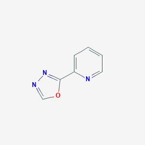 molecular formula C7H5N3O B081742 2-(1,3,4-噁二唑-2-基)吡啶 CAS No. 13428-22-3