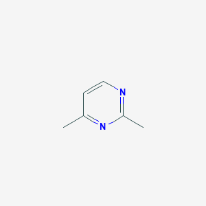 molecular formula C6H8N2 B081748 2,4-Dimethylpyrimidine CAS No. 14331-54-5
