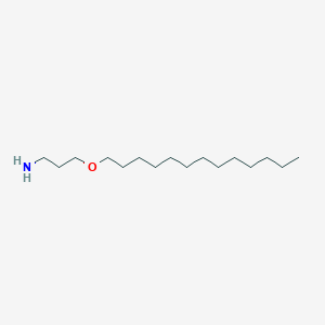 molecular formula C16H35NO B081749 1-Propanamine, 3-(tridecyloxy)- CAS No. 14676-61-0