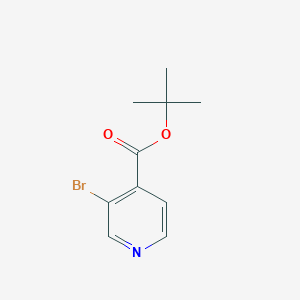 molecular formula C10H12BrNO2 B8175060 tert-Butyl 3-bromoisonicotinate 