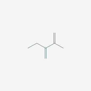 molecular formula C7H12 B081752 1,3-Butadiene, 2-ethyl-3-methyl- CAS No. 14145-44-9