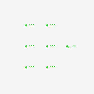 molecular formula B6BaH4 B081756 Barium boride CAS No. 12046-08-1